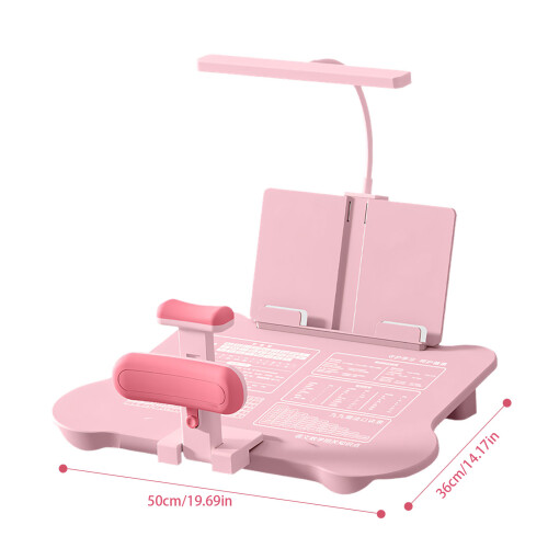 Children Learning Desk Stand With Healthy Position Feature-Pink 1