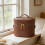 Portable Cosmetic Case Deep Lid Space Zippered Makeup Bag-brown 5