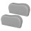 2pcs Heavy Duty Protector Covers Waterproof-Gray 170x34x83CM 1