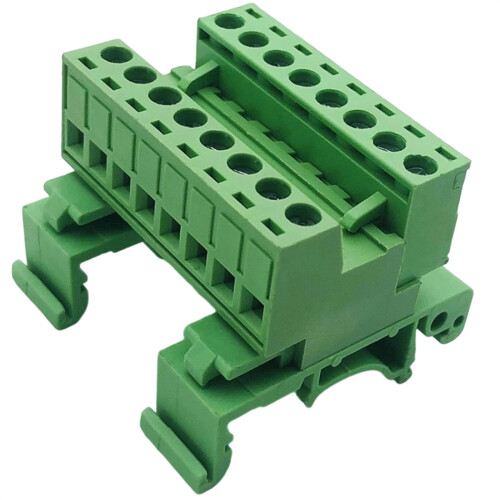 Plastic Terminals Block For Electrical Wiring 2P-24P Option-8P