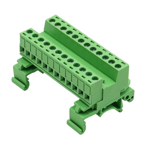 Quick Connection Terminals Block Plated Copper Frame 5 To-12P