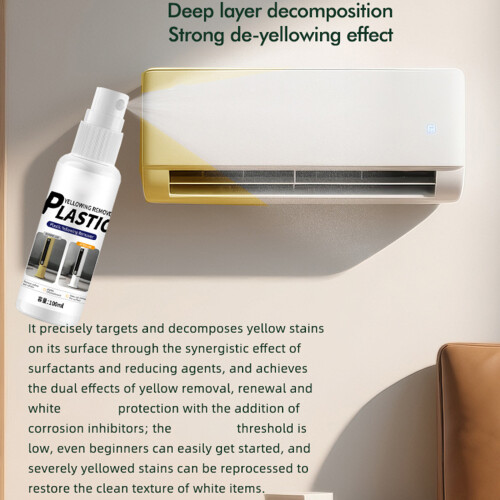 100ml Fast Acting Plastic Bleaching Cleaner Removes Stubborn 1