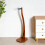 Portable Ukulele Wooden Stand Bracket Foldable Upright Guitar 4
