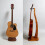 Portable Ukulele Wooden Stand Bracket Foldable Upright Guitar 5