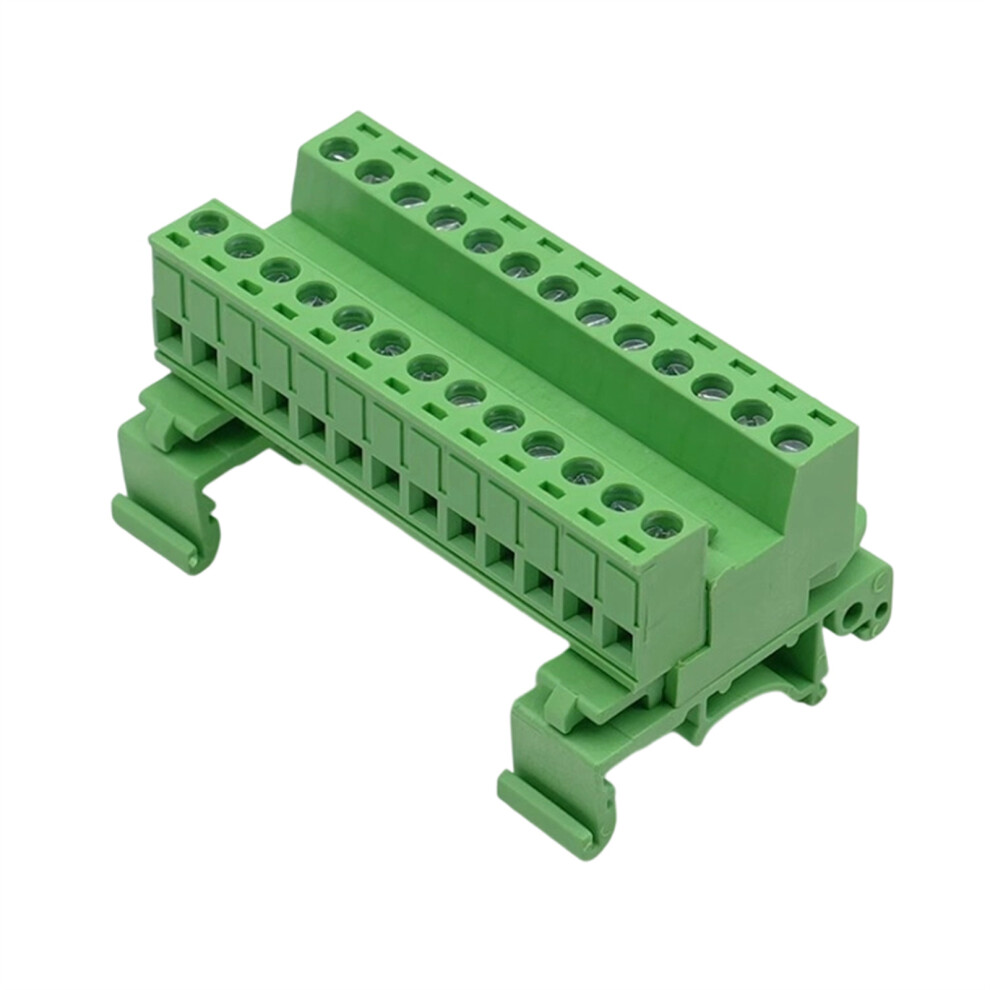 Plastic Rail Mount Terminals Block 2P To 24P With Screw-13P 7751001379741