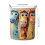 Fashionable Quilted Design Hamper with Handle Laundry Basket-D 4