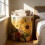 Fashionable Quilted Design Hamper with Handle Laundry Basket-D 7