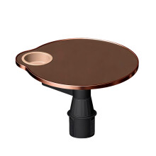 La table automatique utile fonctionne dans de-Couleur café