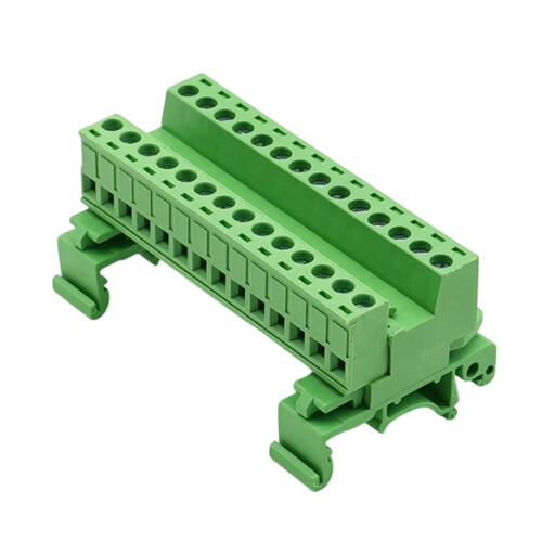 Quick Connection Terminals Block With Zn Plated Screws-14P