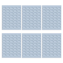 Heavy Duty Clear Dots-sticker voor-13 mm 240 korrels
