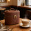 Oval Travel Cosmetic Bag With Adjustable Strap Removable-brown 4