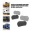 2pcs Heavy Duty Protector Covers Waterproof-Gray 170x34x83CM 5
