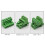 Plastic Terminals Block For Electrical Wiring 2P-24P Option-8P 7