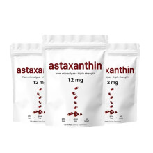 (3 bottle) 1-5X Astaxanthin 120 Softgels 12mg - Supports Eye Health and Joint Health New