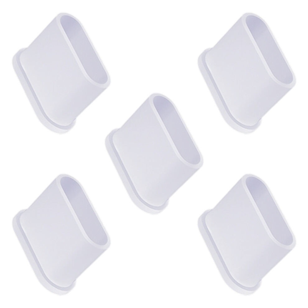 Type C Port Devices Dust Protectors Cover-Clear Plastic 5Pcs 7751001390012