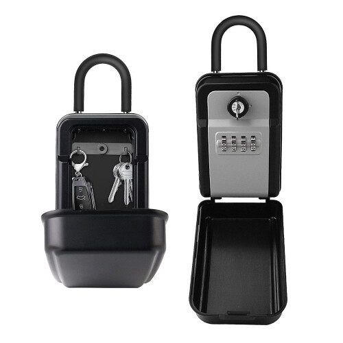 Waterproof Combination Key Safe for Indoor-grey Hanging type