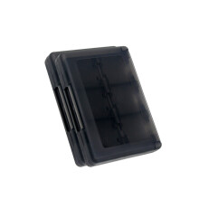 Protective Game Card Storage Case Holds 28 Cartridges ABS-Black