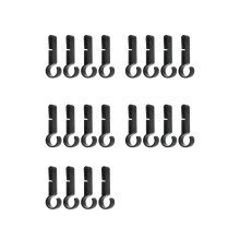 20 stuks plastic clip voor helm harde hoed veiligheidsdop haak