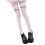 Chaussettes d'école blanches au-dessus du-petite aile bleue 1