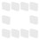 Dust Protectors Cover For Type C-Transparent silicone 10pcs 1