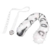 Leopard Ears Headband with Tail Animal-snow leopard tail