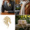 Broches de cheval en alliage élégantes, conceptions-noir 3