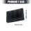 Protective Game Card Storage Case Holds 28 Cartridges ABS-Black 2