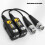 AHD's CVI's TVI's compatibele passieve twisted pair-zenders 4