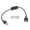 Câble de commutation d'alimentation USB mâle à femelle,-Noir 2