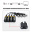 AHD's CVI's TVI's compatibele passieve twisted pair-zenders 6