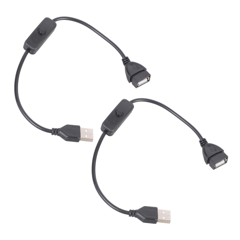 Durability Usb Cord Usb Switcher Cable For Led Lights- Black 7751001391019