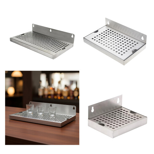 Durable Rectangular Bar Drip Mats Ideal for-8 Inches 2