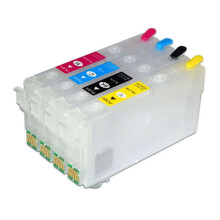 T822 Tomme genopfyldelige blækpatroner til Epson WorkForce