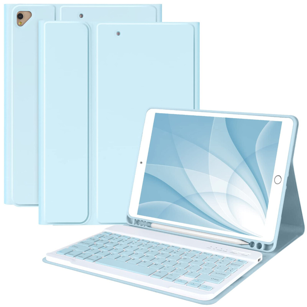 Bluetooth Keyboard Case For Ipad 10.2" & 10.5" 9450273208589