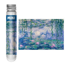 Mini-kunstpuslespil med 150 brikker i reagensglas