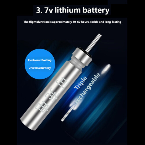 Rechargeable Fishing Float Battery Double USB Charging Night 2