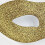Conception légère de demi-masque accentué de paillettes-Or 5