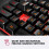 Tastiera da gioco cablata K10 con RGB, resistente agli schizzi 3