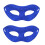 Dimensional Sparkles Men’s Party Mask Breathable Structure-Blue 1