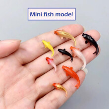 SSKFHGI1 : Maquette de poisson miniature en plastique à l'échelle 1/12