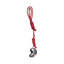 Stylish Cashew Shaped Key Holder Lightweight Design Hanging-Red