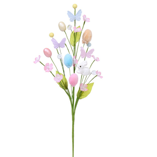 Easter Egg Tree Branches 19.7 Inch Spring Floral Picks 1