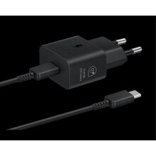 Samsung Pikalaturi, USB-C, 25W, datakaapelilla - musta
