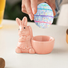 Easter Bunny Ceramic Egg Cup 8.2 x 7.3 cm