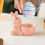 Easter Bunny Ceramic Egg Cup 8.2 x 7.3 cm 1