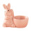 Easter Bunny Ceramic Egg Cup 8.2 x 7.3 cm 2