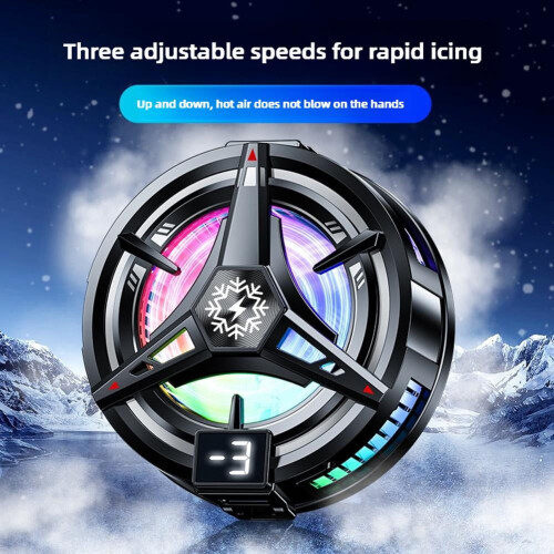 Dissipatore magnetico RGB per telefono da gaming (1 pezzo) 1