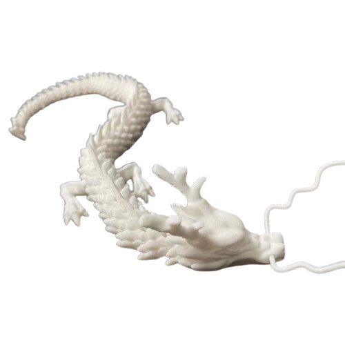 3D-utskriven drakefigurdekor PLA 35 cm eller 45 cm 1