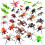 Ensemble de 30 figurines d'insectes géants à usage éducatif 3