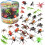 Ensemble de 30 figurines d'insectes géants à usage éducatif 5